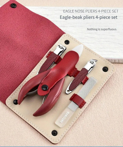 Kit de Manucure et Pédicure Professionnel (4 Pièces) - طقم العناية بالأظافر والمانيكير المكون من 4 قطع