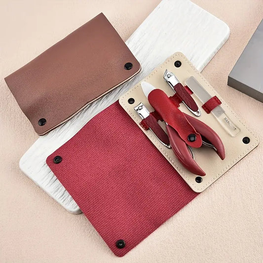 Kit de Manucure et Pédicure Professionnel (4 Pièces) - طقم العناية بالأظافر والمانيكير المكون من 4 قطع