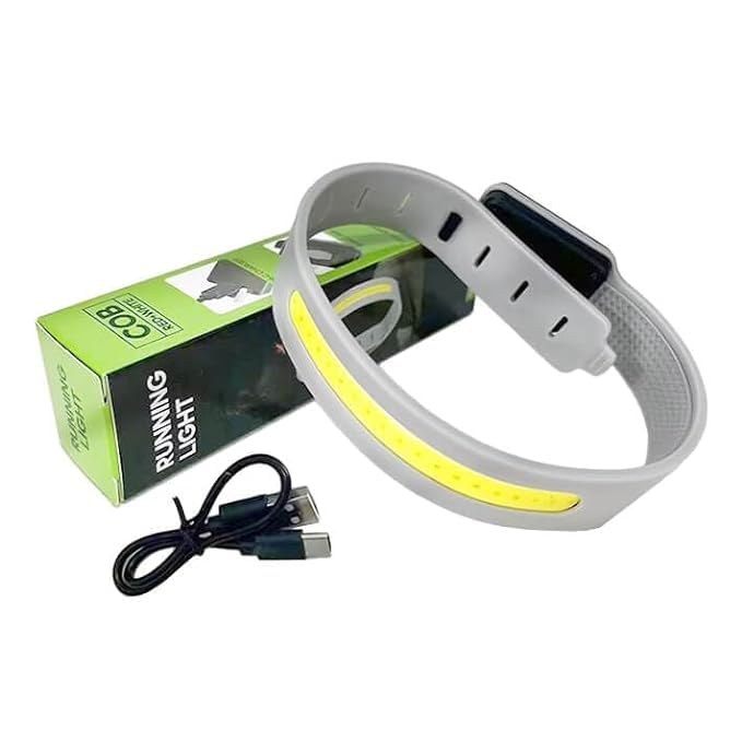 Brassard Lumineux LED Rechargeable pour Sport et Sécurité - سوار الإضاءة الرياضي الذكي للأمان