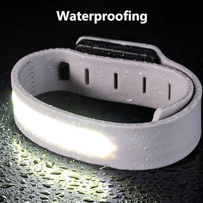 Brassard Lumineux LED Rechargeable pour Sport et Sécurité - سوار الإضاءة الرياضي الذكي للأمان
