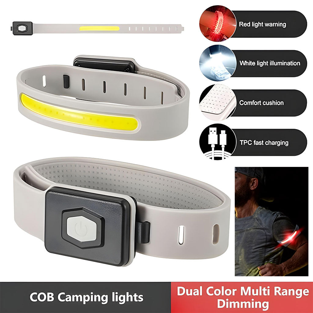 Brassard Lumineux LED Rechargeable pour Sport et Sécurité - سوار الإضاءة الرياضي الذكي للأمان