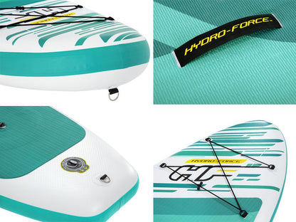 Paddle Gonflable Hydro-Force HuaKa'i 305x84cm Bestway 65346 - لوح التجديف والموج القابل للنفخ