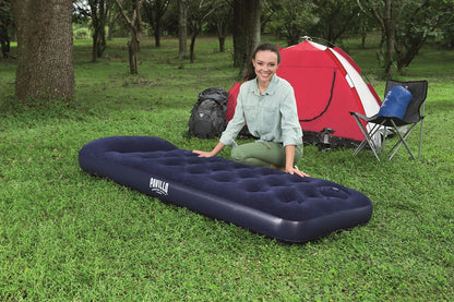Matelas Gonflable avec Pompe à Pied Intégrée (185x76cm) - مرتبة النوم الهوائية المتطورة مع مضخة قدم مدمجة