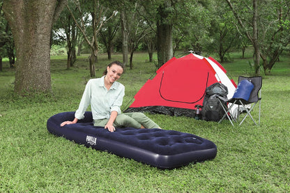 Matelas Gonflable avec Pompe à Pied Intégrée (185x76cm) - مرتبة النوم الهوائية المتطورة مع مضخة قدم مدمجة
