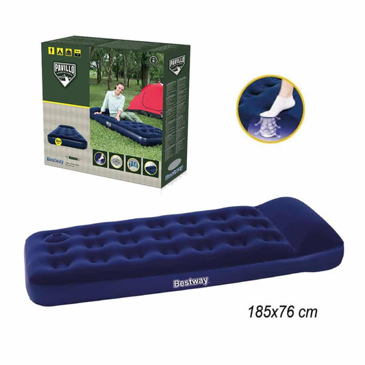 Matelas Gonflable avec Pompe à Pied Intégrée (185x76cm) - مرتبة النوم الهوائية المتطورة مع مضخة قدم مدمجة