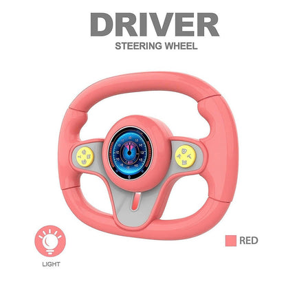 Jouet Volant Interactif pour Enfants KX3702 - لعبة مقود القيادة التفاعلية للأطفال (تعليمية وممتعة)