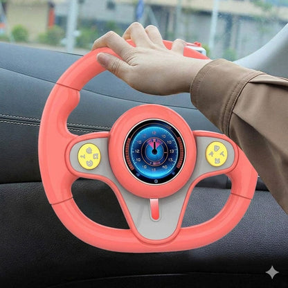 Jouet Volant Interactif pour Enfants KX3702 - لعبة مقود القيادة التفاعلية للأطفال (تعليمية وممتعة)