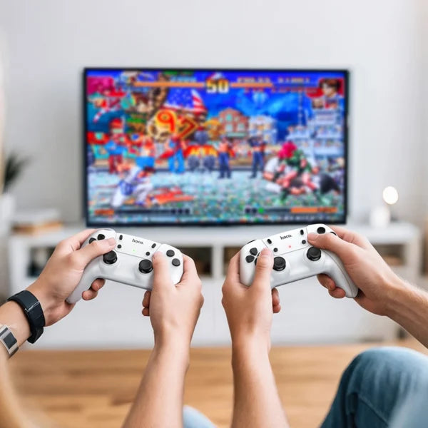 Console Rétro Hoco GA31 – 20 000 Jeux Intégrés avec 2 Manettes Sans Fil - منصة الألعاب الكلاسيكية مع يدين تحكم