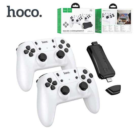 Console Rétro Hoco GA31 – 20 000 Jeux Intégrés avec 2 Manettes Sans Fil - منصة الألعاب الكلاسيكية مع يدين تحكم