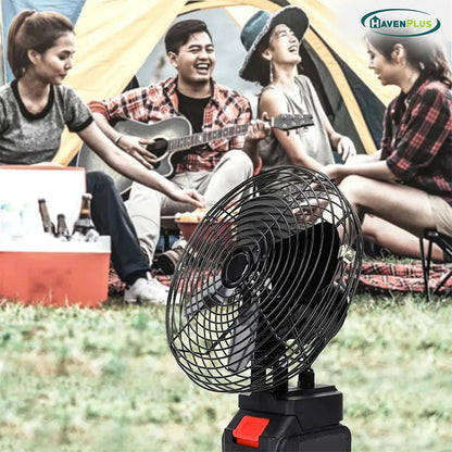 Ventilateur de Table Rechargeable avec Batterie Lithium 24V - مروحة مع بطارية كبيرة قابلة للشحن