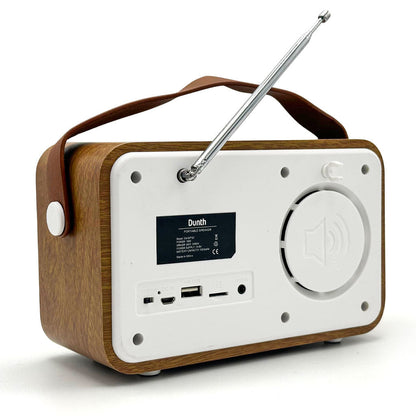 Haut-parleur et Radio Portable Dunth Premium Bluetooth V5.0 - مكبر الصوت والراديو الكلاسيكي المحمول
