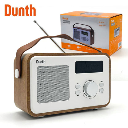 Haut-parleur et Radio Portable Dunth Premium Bluetooth V5.0 - مكبر الصوت والراديو الكلاسيكي المحمول