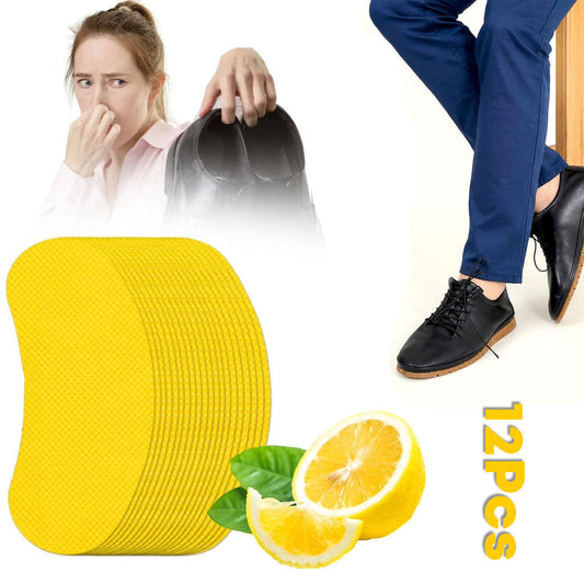Patchs Déodorants et Anti-Humidité pour Chaussures 12Pcs - لاصقات العناية بالأحذية برائحة عطرة (طقم 12 قطعة)