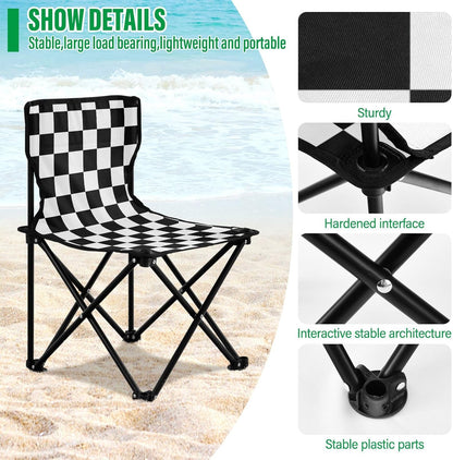 Ensemble de Camping Pliable Table et 2 Chaises Portables - طقم تخييم ونزهات قابل للطي (طاولة + كرسيين)