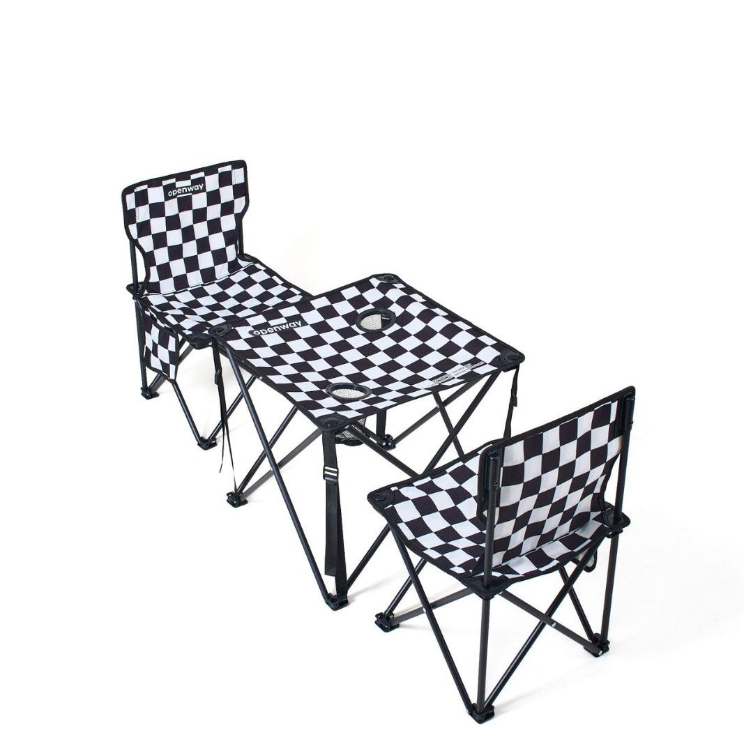 Ensemble de Camping Pliable Table et 2 Chaises Portables - طقم تخييم ونزهات قابل للطي (طاولة + كرسيين)