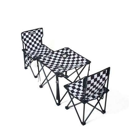 Ensemble de Camping Pliable Table et 2 Chaises Portables - طقم تخييم ونزهات قابل للطي (طاولة + كرسيين)