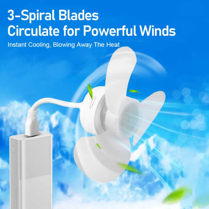 Mini Ventilateur USB Pliable à 360° Ultra-Portable - مروحة صغيرة قابلة للطي بزاوية 360 درجة