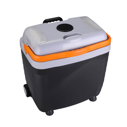 Glacière et Réchauffeur Thermoélectrique Portable 28L avec Roues - ثلاجة وسخان متنقل سعة 28 لتر