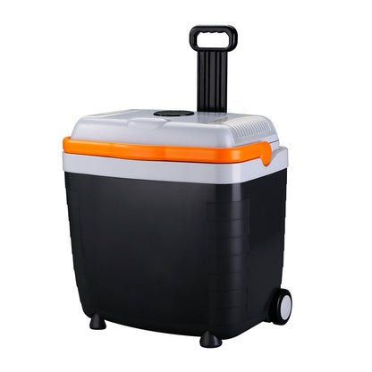 Glacière et Réchauffeur Thermoélectrique Portable 28L avec Roues - ثلاجة وسخان متنقل سعة 28 لتر