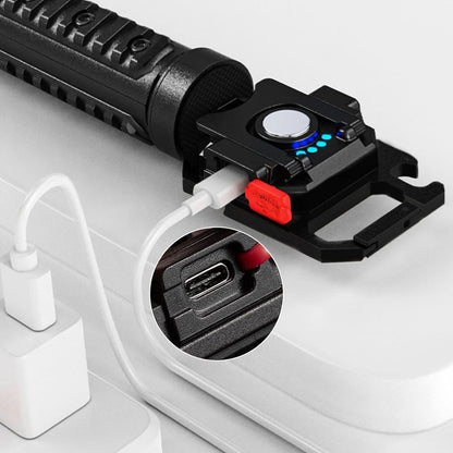 Mini Lampe de Poche COB LED Portable Rechargeable avec Trépied - مصباح متعدد الوظائف مع حامل