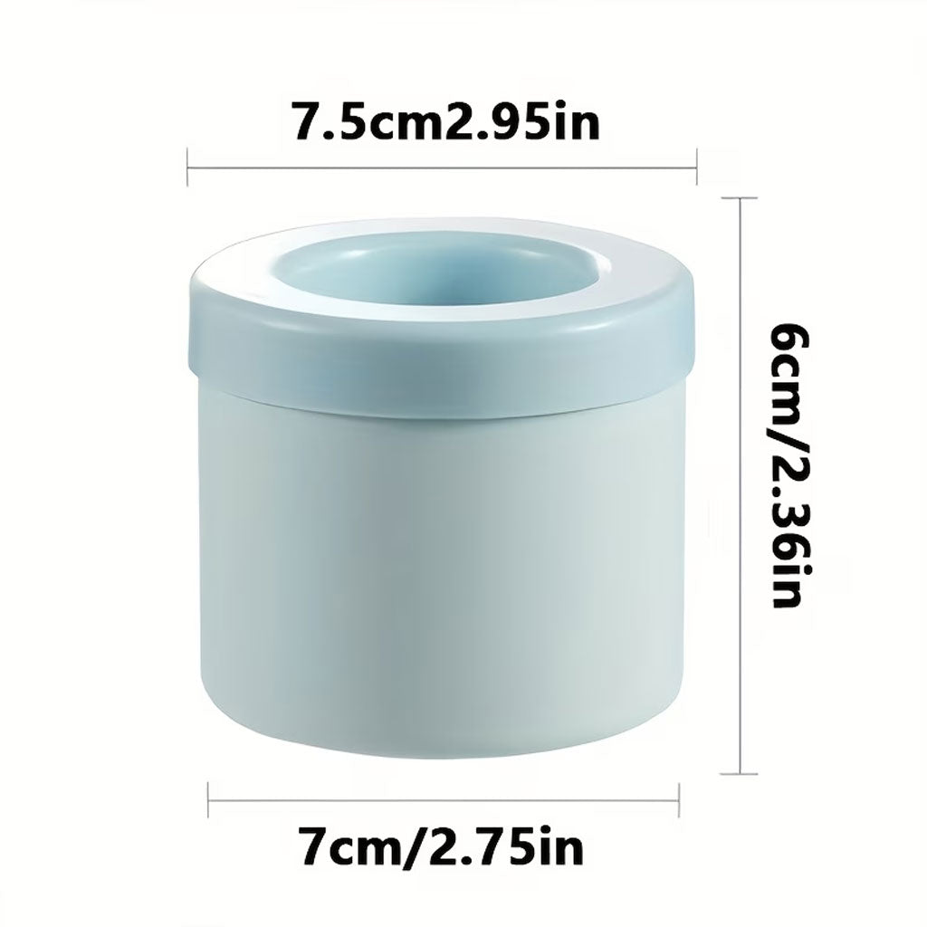 Moule à Glaçons 3D en Silicone Souple avec Système de Démoulage Facile - قالب صنع الثلج السيليكوني ثلاثي الأبعاد