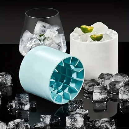 Moule à Glaçons 3D en Silicone Souple avec Système de Démoulage Facile - قالب صنع الثلج السيليكوني ثلاثي الأبعاد