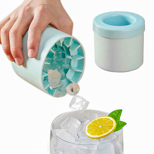 Moule à Glaçons 3D en Silicone Souple avec Système de Démoulage Facile - قالب صنع الثلج السيليكوني ثلاثي الأبعاد