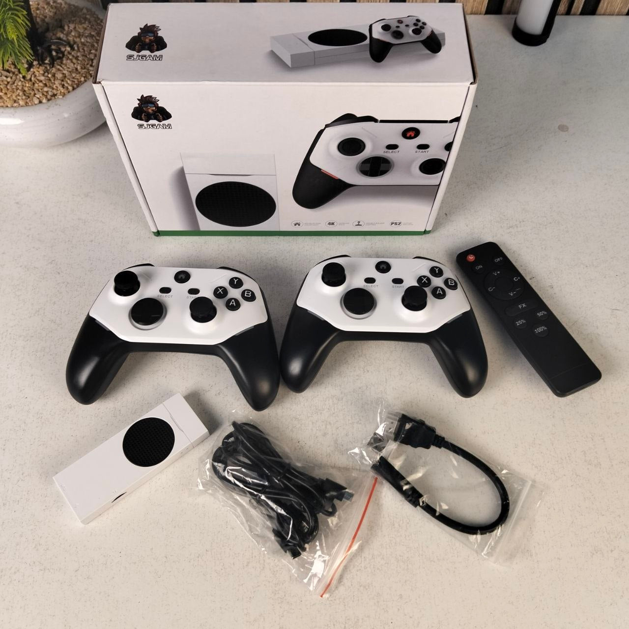 Console Game Stick Retro 4K M88 avec 30000+ Jeux et 2 Manettes Sans Fil - جهاز ألعاب الفيديو ريترو