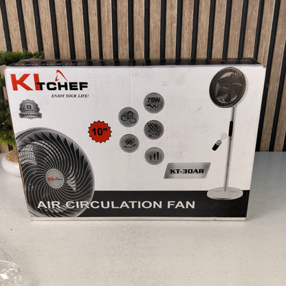 Ventilateur sur Pied Silencieux avec Télécommande et Hauteur Réglable - مروحة عمودية صامتة مع ريموت كنترول