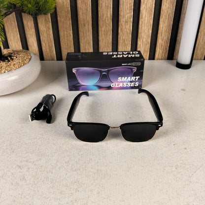 Lunettes Connectées F60 de Traduction IA et Audio Open-Ear Bluetooth 5.4 - نظارات المترجم الذكية بالذكاء الاصطناعي