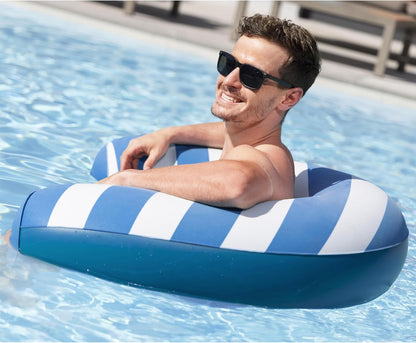 Siège de Piscine Gonflable Bestway Confort Luxueux avec Surface Velours - مقعد المسبح الفاخر بسطح مخملي وشبكة تبريد
