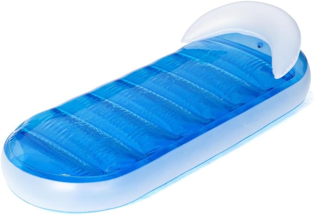 Matelas de Piscine Gonflable Bestway Transat avec Chambre à Eau Rafraîchissante - سرير المسبح والشاطئ الهوائي الفاخر مع حجرة تبريد مائية