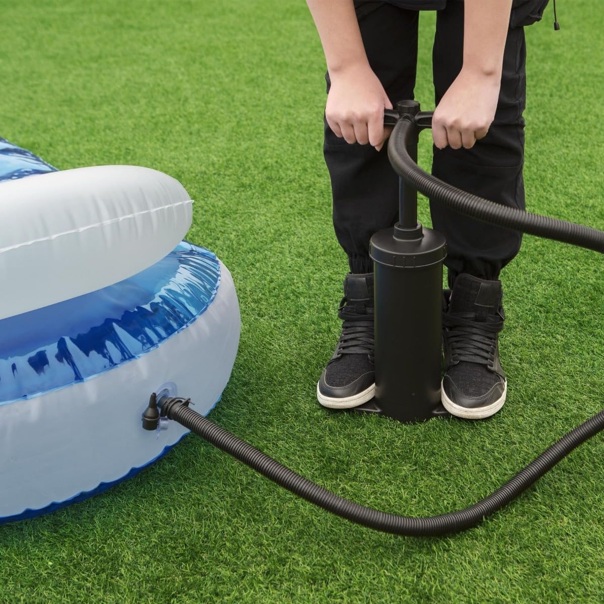 Matelas de Piscine Gonflable Bestway Transat avec Chambre à Eau Rafraîchissante - سرير المسبح والشاطئ الهوائي الفاخر مع حجرة تبريد مائية