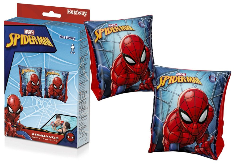 Brassards de Natation Gonflables Bestway Spider-Man 98001 pour Enfants - أكمام السباحة للأطفال سبايدرمان