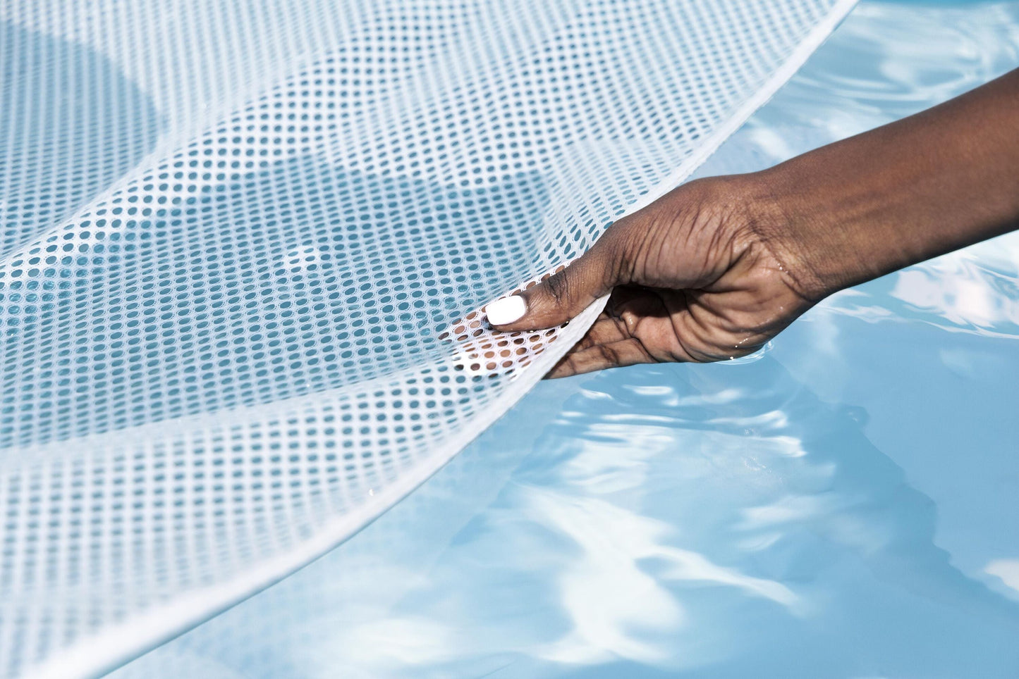 Hamac de Piscine Gonflable Multifonction 4-en-1 avec Siège en Maille - عوامة مسبح هوائية 4 في 1 بنسيج شبكي
