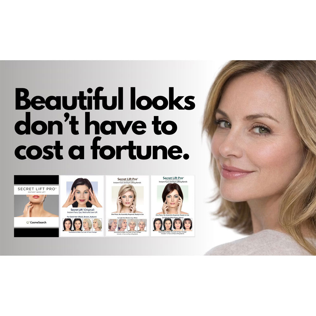 Bandes de Lifting Facial Invisibles pour un Visage en V Impéccable - أشرطة شد وإخفاء عيوب الوجه والرقبة الفورية