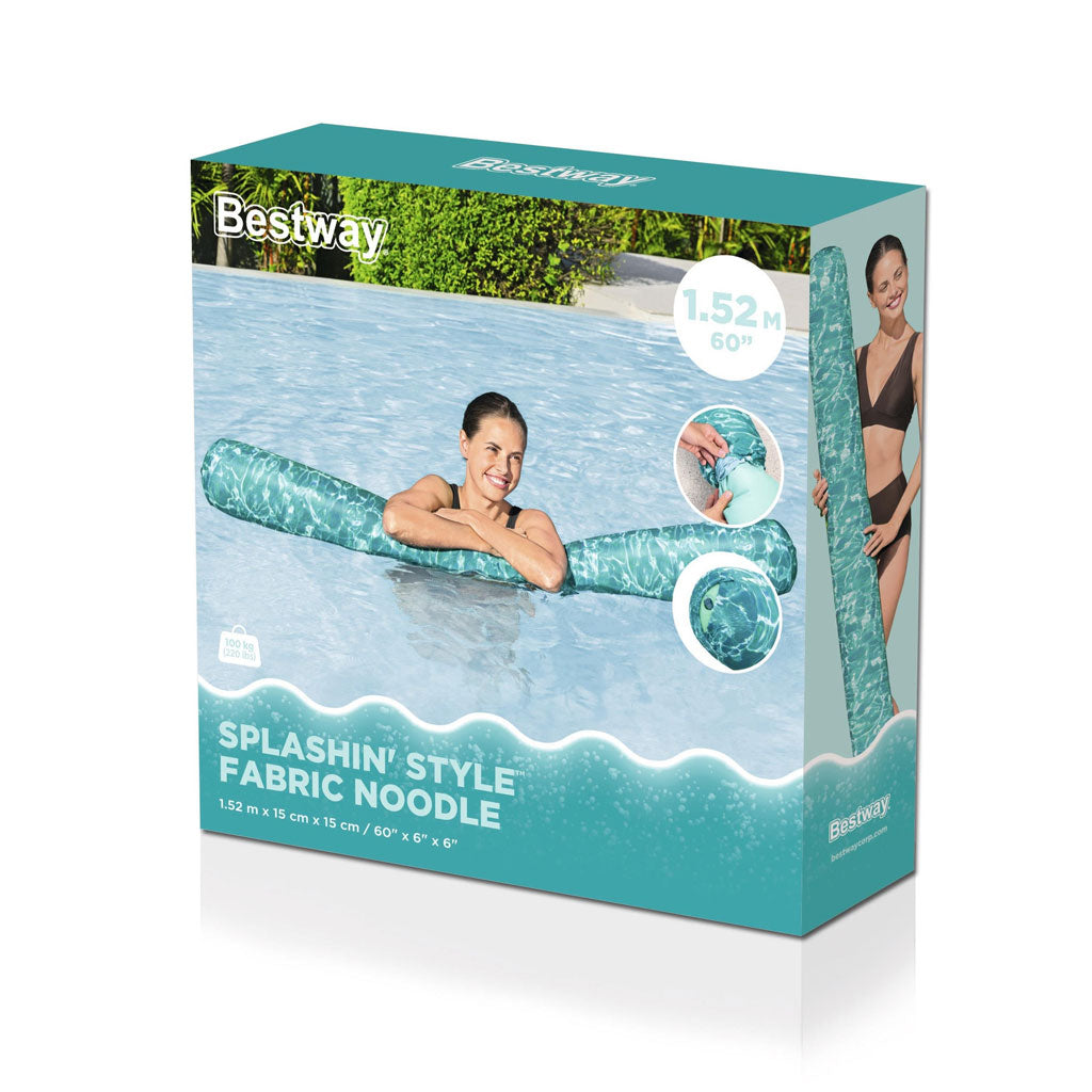 Nouille de Piscine Gonflable avec Housse en Tissu Lavable Bestway 43734 - عوامة مسبح هوائية مغطاة بالقماش