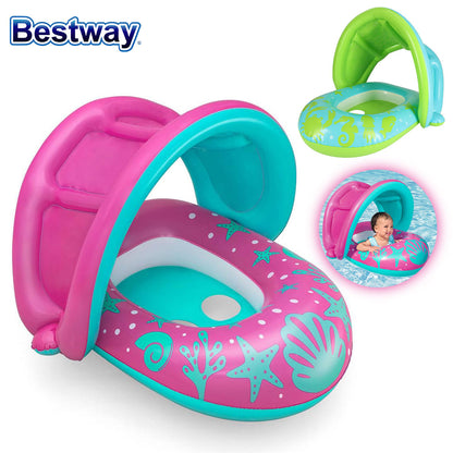 Bouée Gonflable pour enfants avec toit de protection UV Bestway 34091 - عوامة مائية للأطفال