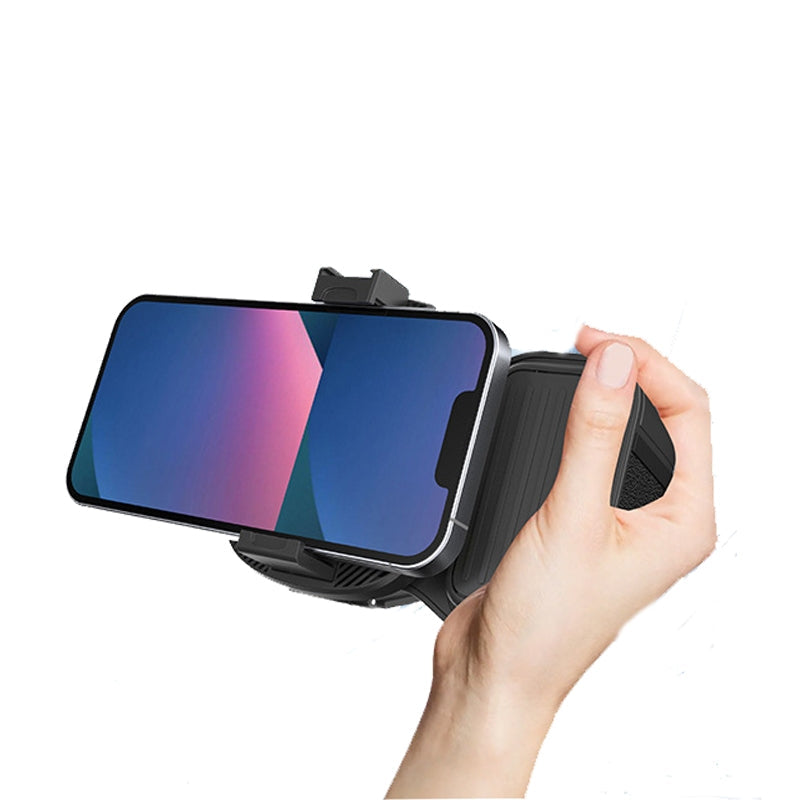 Poignée de Prise de Vue Photo/Vidéo pour Téléphone avec Télécommande et Lumière LED - قبضة التصوير الذكية للهواتف بمؤثرات إضاءة وريموت بلوتوث
