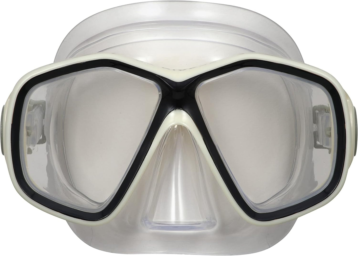 Kit de Snorkeling Masque Double Lentille Anti-Buée et Tuba avec Valve de Purge - طقم الغوص المتكامل بعدسات مضادة للضباب والكسر