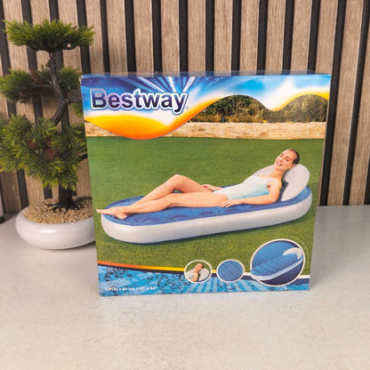 Matelas de Piscine Gonflable Bestway Transat avec Chambre à Eau Rafraîchissante - سرير المسبح والشاطئ الهوائي الفاخر مع حجرة تبريد مائية