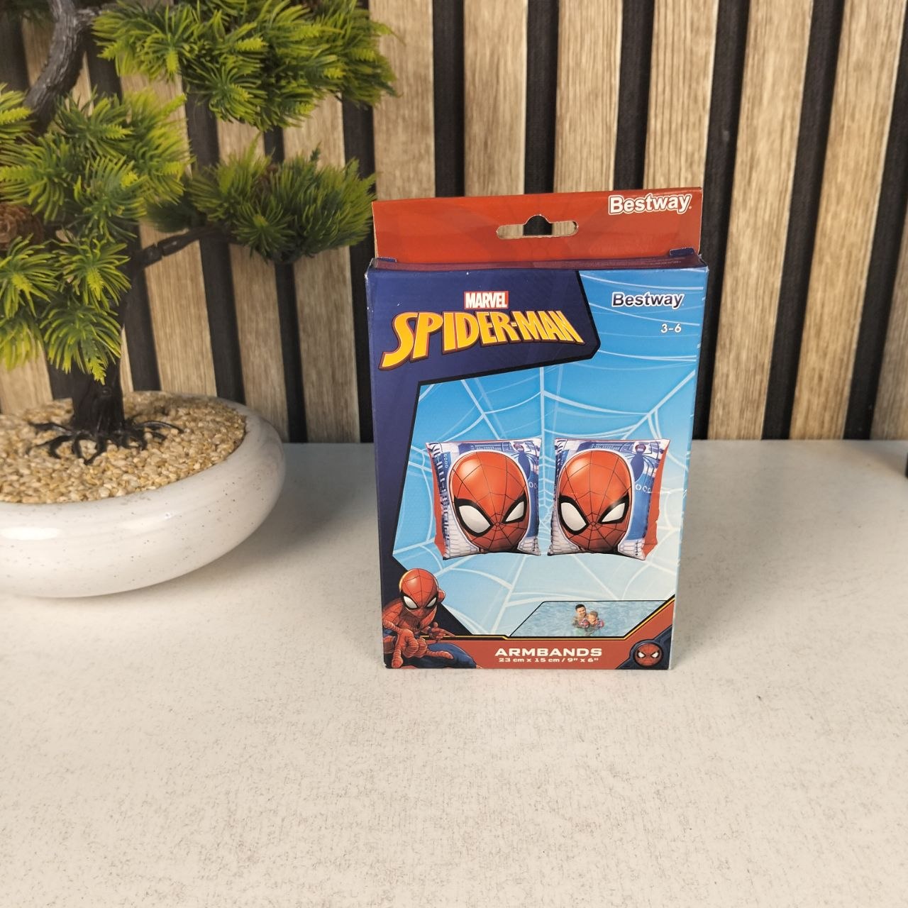 Brassards de Natation Gonflables Bestway Spider-Man 98001 pour Enfants - أكمام السباحة للأطفال سبايدرمان