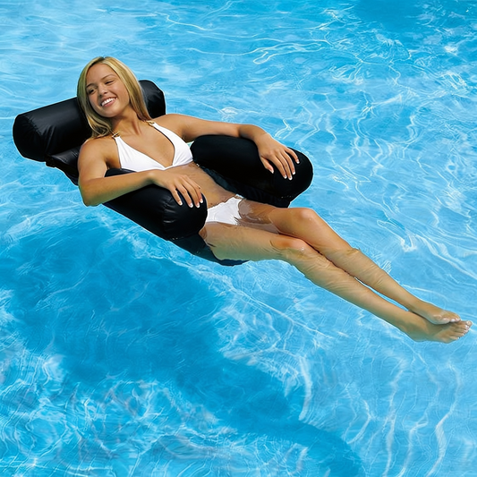 Hamac de Plage Flottant avec Siège Réglable - عوامة إسترخاء مائية
