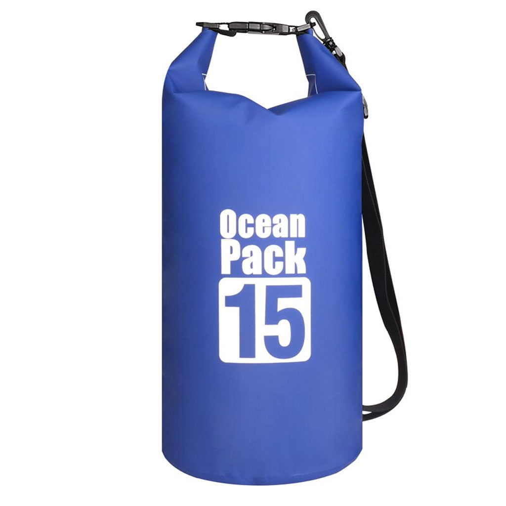 Sac Étanche Ocean Pack Dry Bag 15L Haute Résistance avec Double Bretelles - حقيبة مقاومة للماء بالكامل بسعة 15 لتر