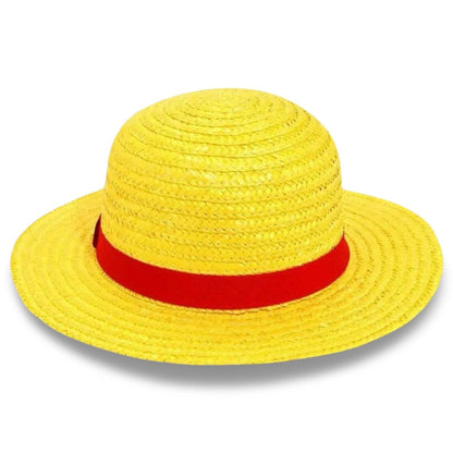 Chapeau de Paille Iconique de Luffy - Cosplay Anime One Piece - قبعة قش لوفي الأسطورية الشهيرة لعشاق أنمي ون بيس