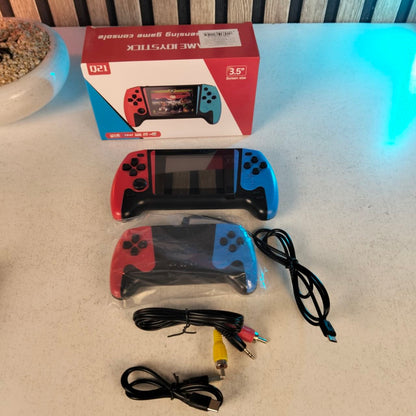 Console de Jeux Rétro Portable avec 500+ Jeux Classiques et Manette Supplémentaire - جهاز الألعاب المحمول ريترو بـ 500 لعبة كلاسيكية مع ذراع تحكم إضافي