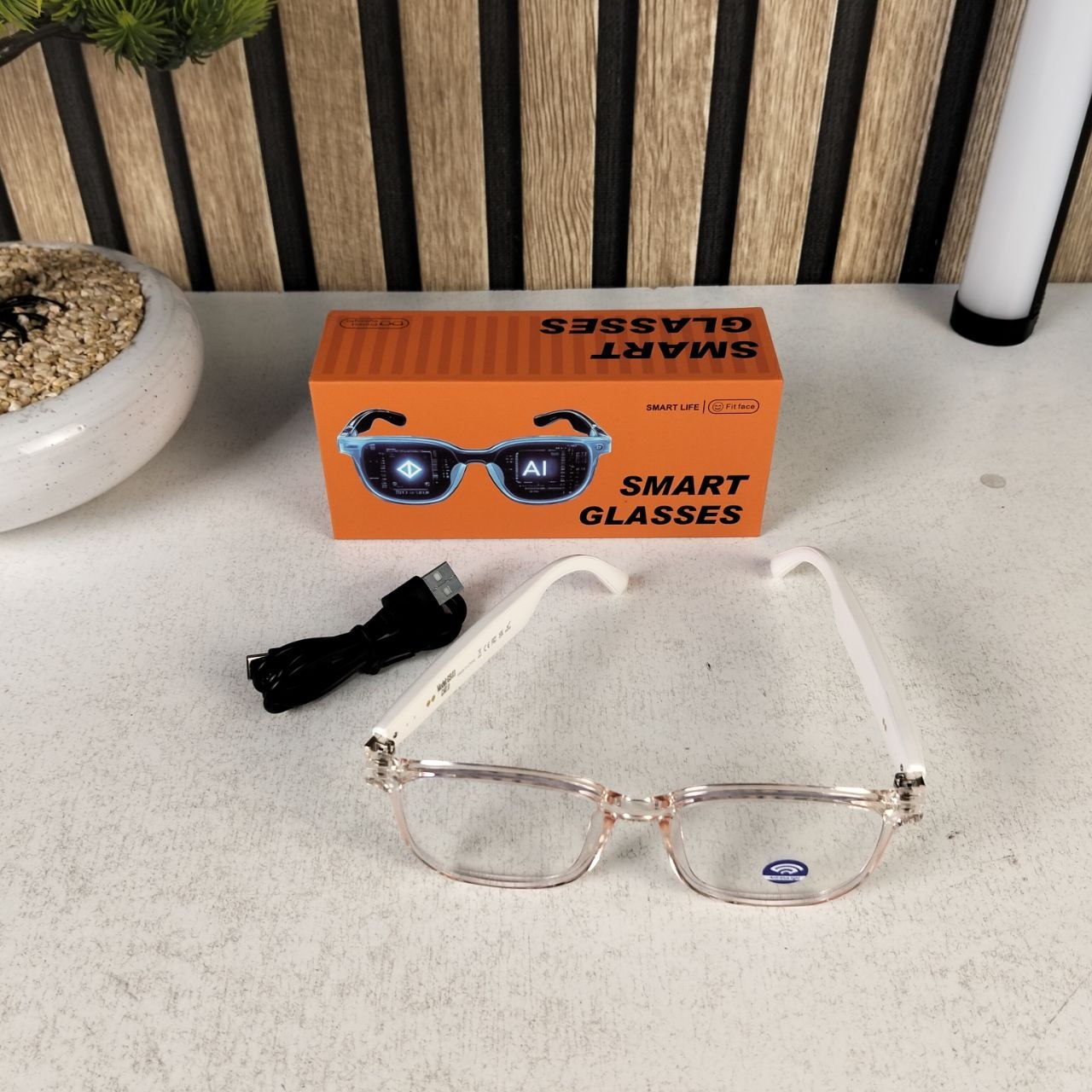 Lunettes Connectées F20 de Traduction IA et Audio Open-Ear Bluetooth 5.4 - نظارات المترجم الذكية بالذكاء الاصطناعي