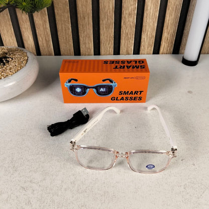 Lunettes Connectées F20 de Traduction IA et Audio Open-Ear Bluetooth 5.4 - نظارات المترجم الذكية بالذكاء الاصطناعي