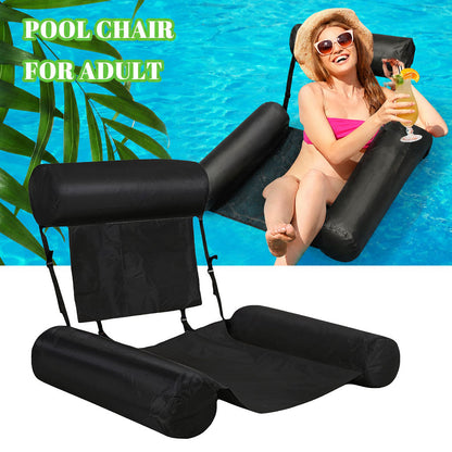 Hamac de Plage Flottant avec Siège Réglable - عوامة إسترخاء مائية
