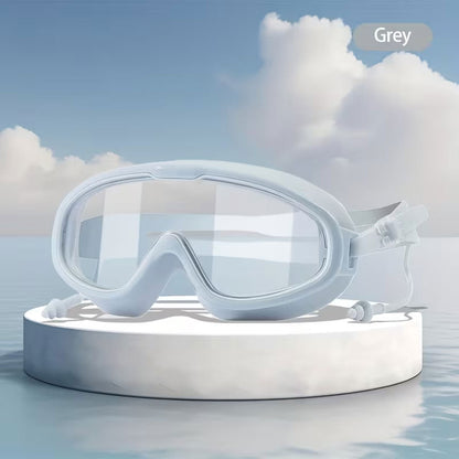 Lunettes de Natation Anti-Buée et Protection UV400 - نظارات سباحة احترافية مضادة للضباب والأشعة فوق البنفسجية برؤية 180درجة